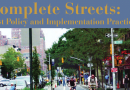 Complete Streets: Best Policy and Implementation Practices