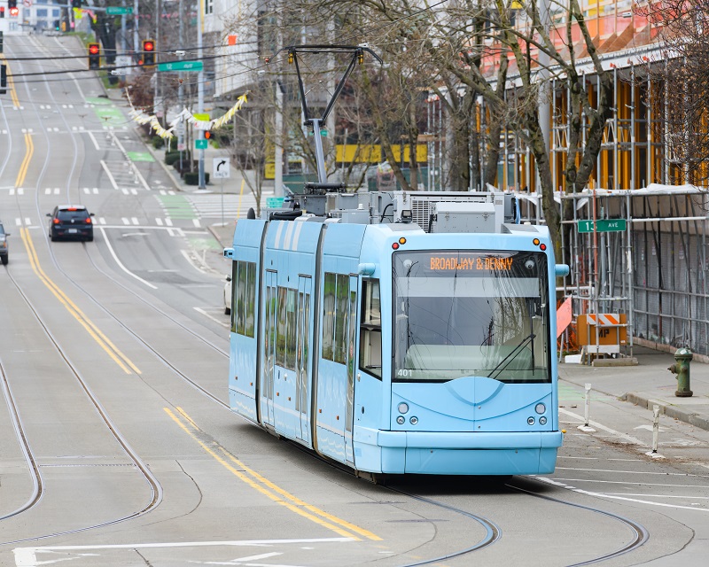 Seattle streetcar. IanDewarPhotography | Adobe Stock