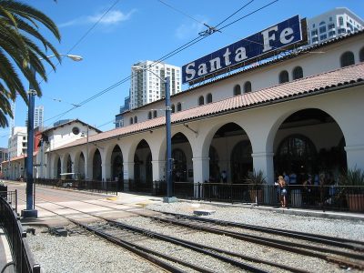 Santa Fe Station in San Diego. Doug Letterman| Flickr
