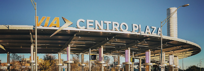 Centro Plaza. Courtesy of VIA Metropolitan Transit