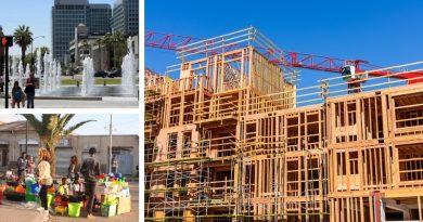 Googles halts construction in San Jose (top-left); Preserving pedestrian zones with informal retail (bottom-left); NJ’s affordable housing model (right)