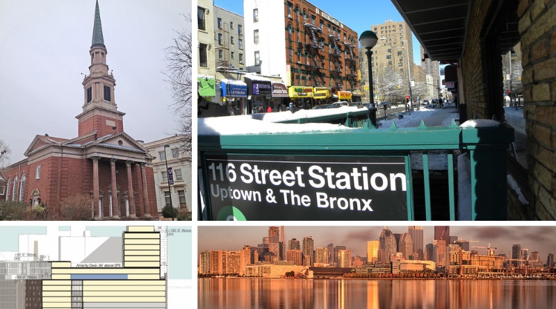 Historic preservation vs. affordable housing in Denver (top-left); Hoboken approves TOD projects (bottom-left); Second Avenue Subway project moves into East Harlem (top-right); Moving from TOD to TOC (bottom-right)