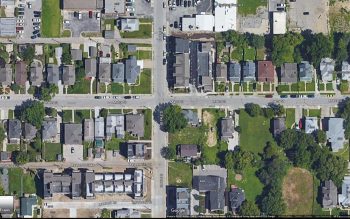 Location of proposed Digs Project, southeast corner of 31st and Marcy Streets, Omaha. Google maps