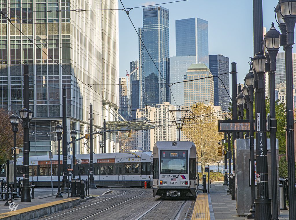 Hudson-Bergen Light Rail in Jersey City. Christopher Henchey 