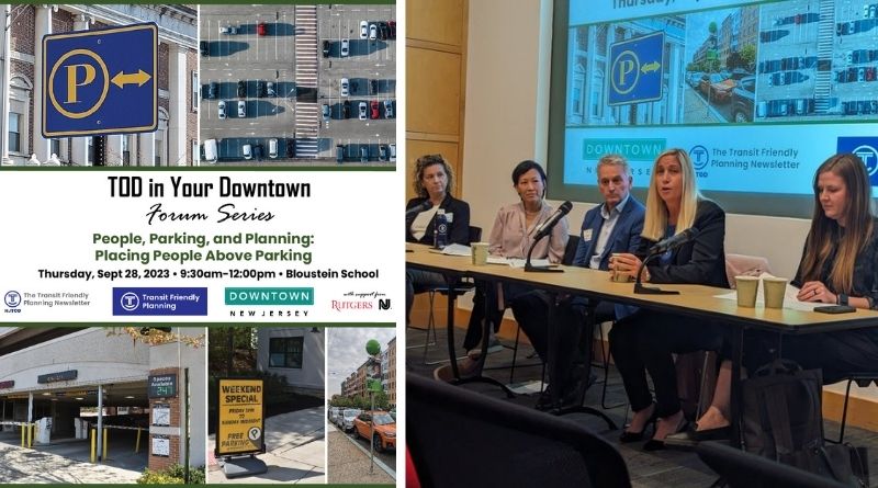 TOD IN YOUR DOWNTOWN: PEOPLE, PARKING & PLANNING