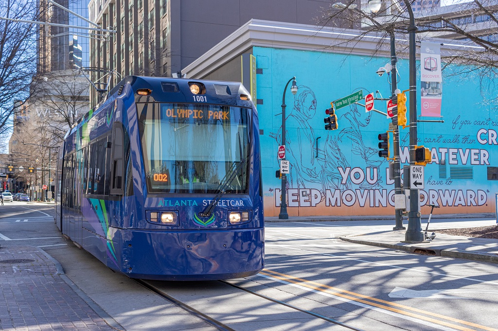 Atlanta, GA, Blue Line Streetcar
