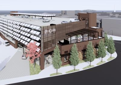Artist’s rendering of proposed development