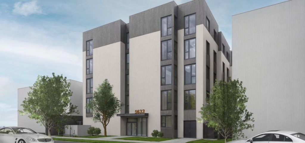 Rendering of 5633 N. Farmdale Ave., Los Angeles, CA.