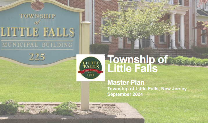 Front page of the Little Falls Master Plan.