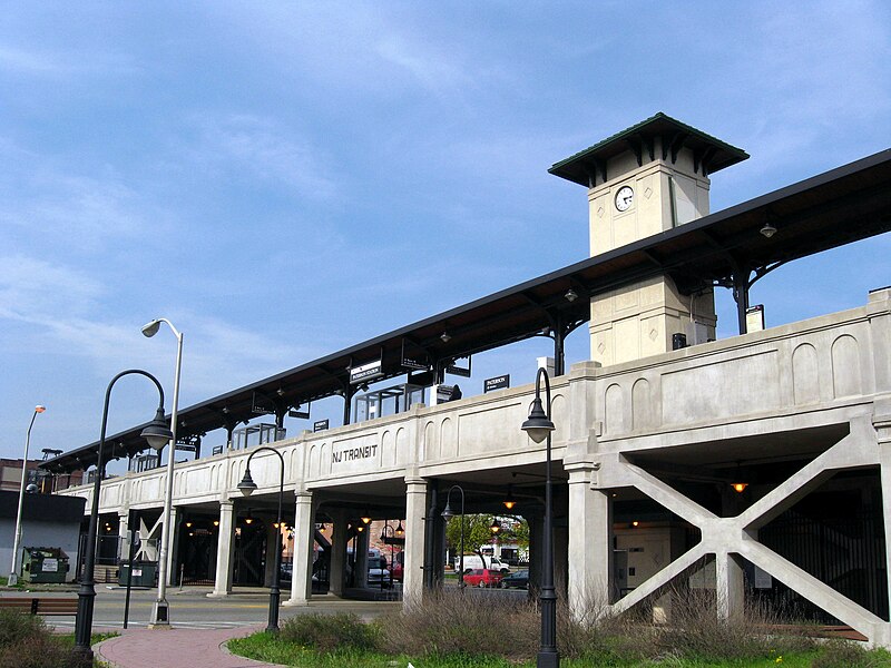 Paterson Station from the ground
