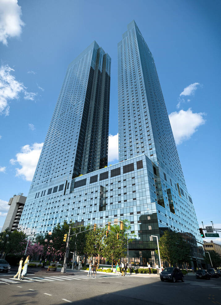 Ground image of The Journal in Jersey City, NJ