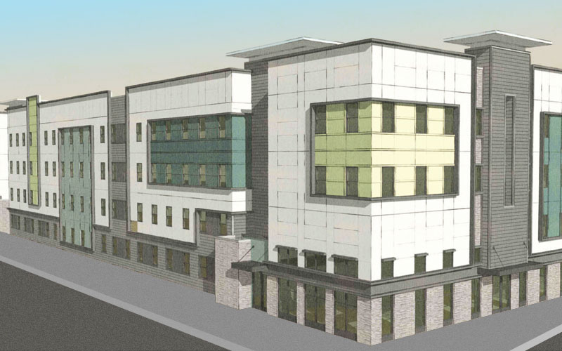 Rendering of the Bailey at Berkman, Austin, TX