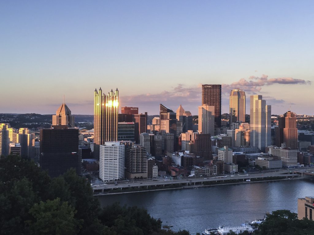 Downtown Pittsburgh skyline
