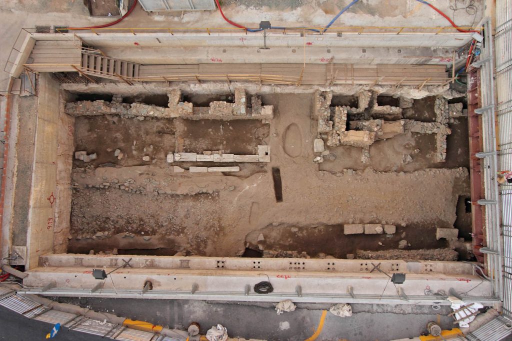 6th Century Avenue on display at Venizelou Station