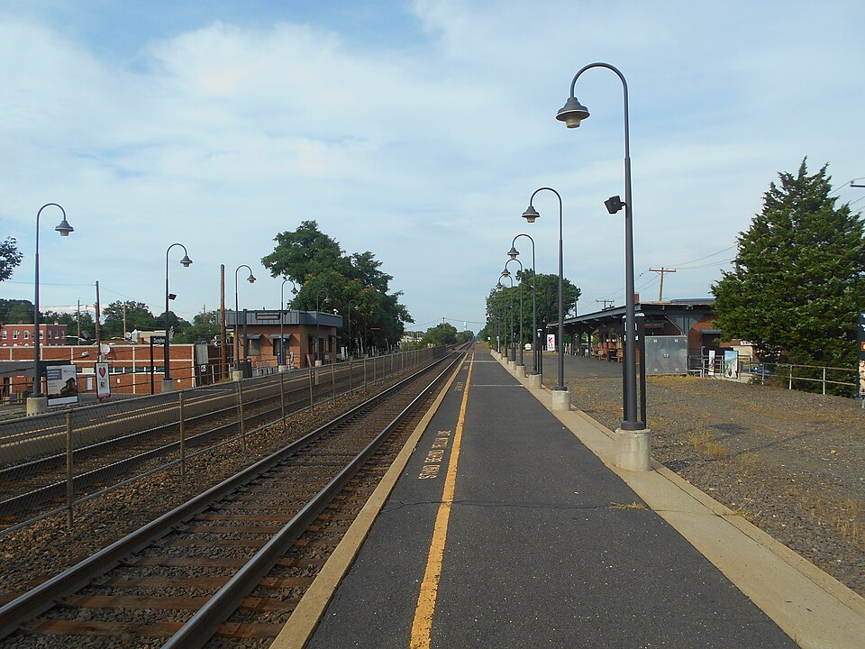 Dunellen Station on the Raritan Valley Line.