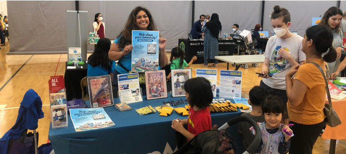 Community Engagement Tabling Event at Rundberg Youth Summit.