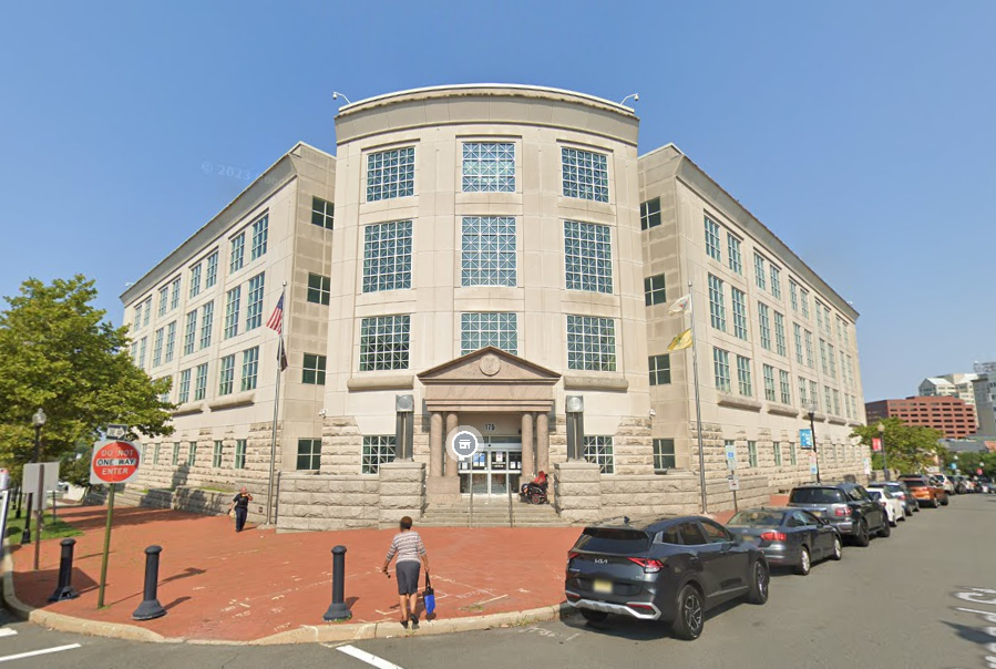 Streetview of the Mercer County Superior Courthouse