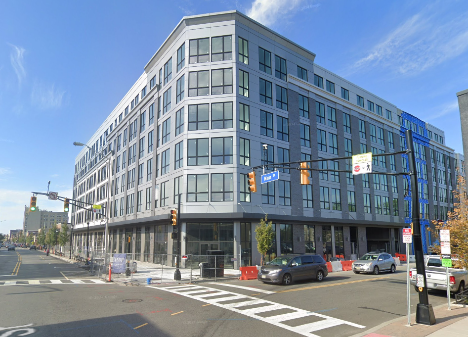 Streetview of Ora during the late stages of construction