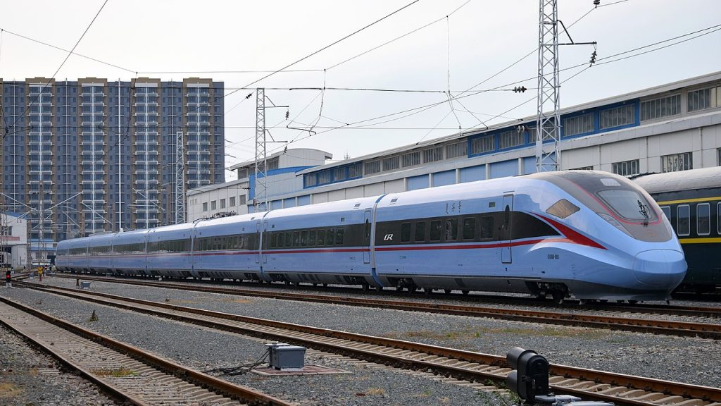 CRRC Fuxing Series trains proposed to be used on the high-speed rail line. Wei Kakurai | Wikimedia Commons