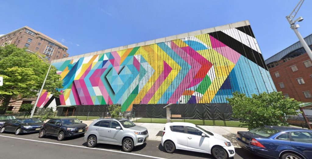Site of the Hoboken Parking Garage B.
