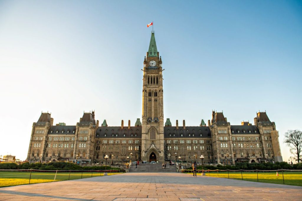 The Parliament Hill building