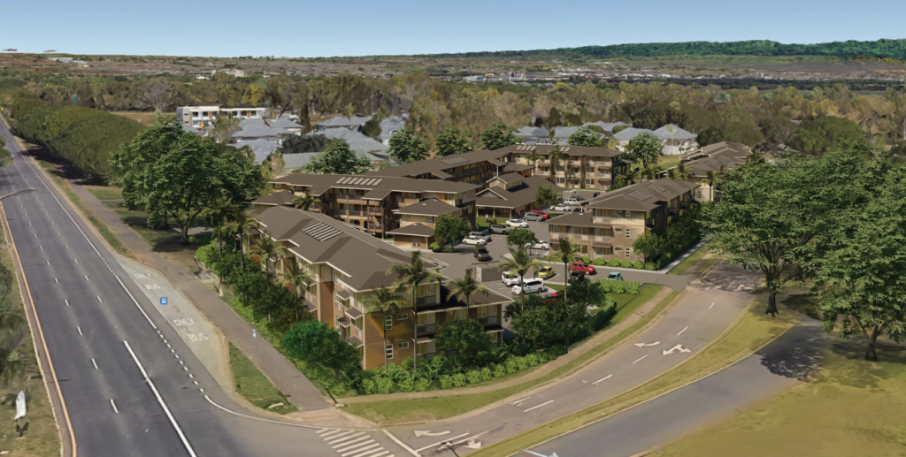 Rendering of Kaleima’o Village