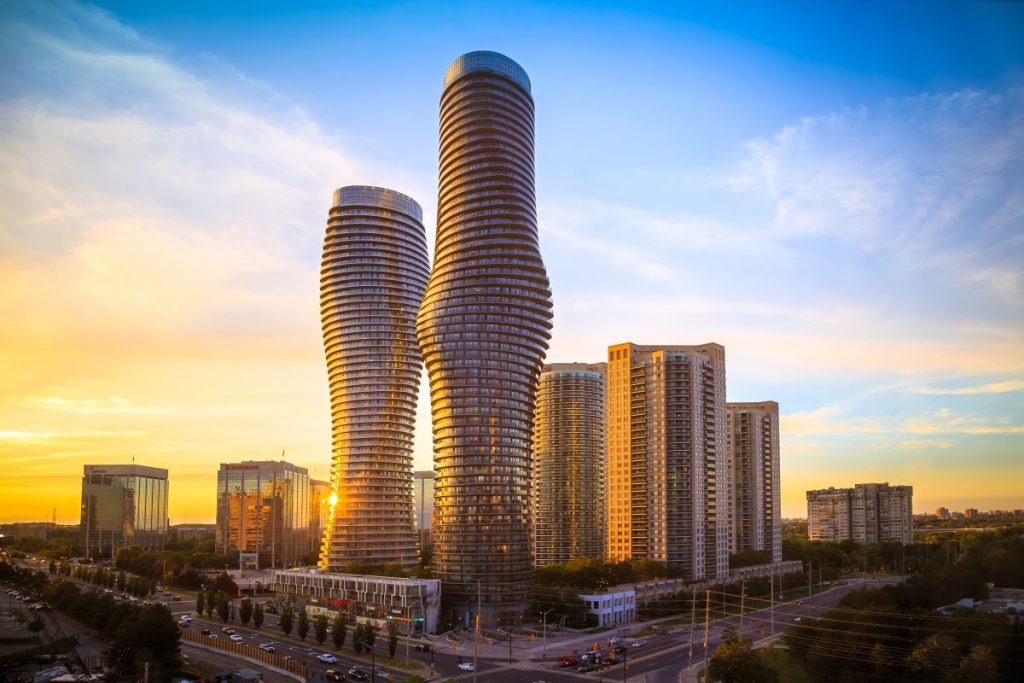 The new Mississauga skyline.