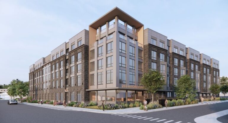 Rendering of The Parker East.