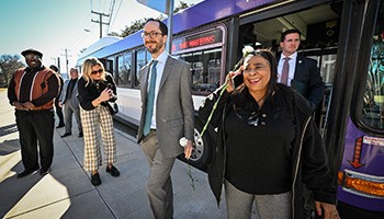 Nashville Mayor Freddie O’Connell voices support for the city’s transit referendum.