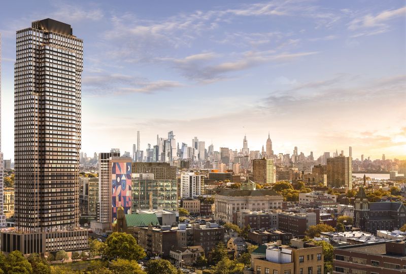 Rendering of 505 Summit in Jersey City