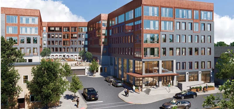 Rendering of the development.