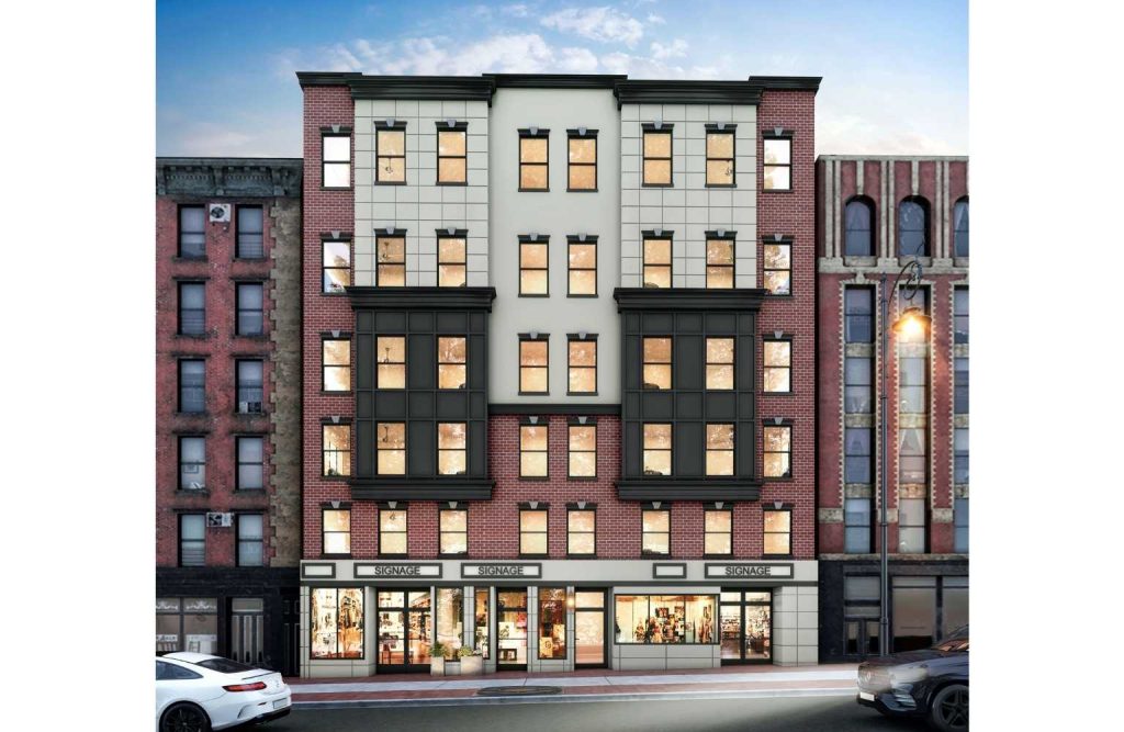 Rendering of the development