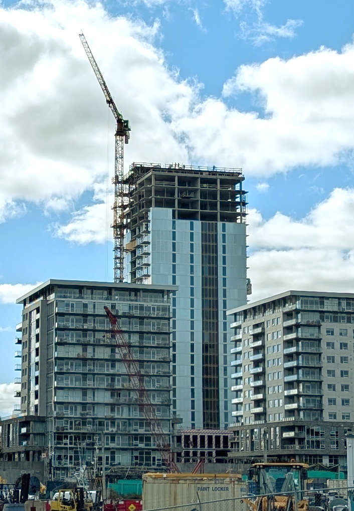 Construction underway in Halifax.