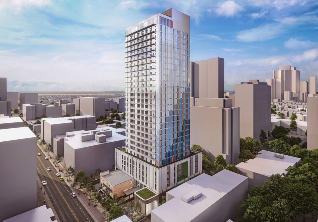 Rendering of the planned development in Toronto.