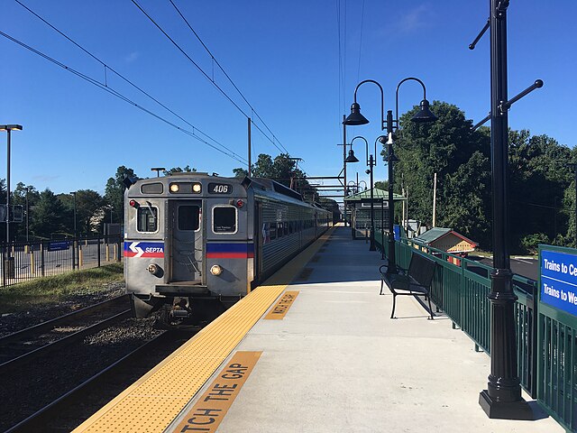 SEPTA Silverline Rail Station.