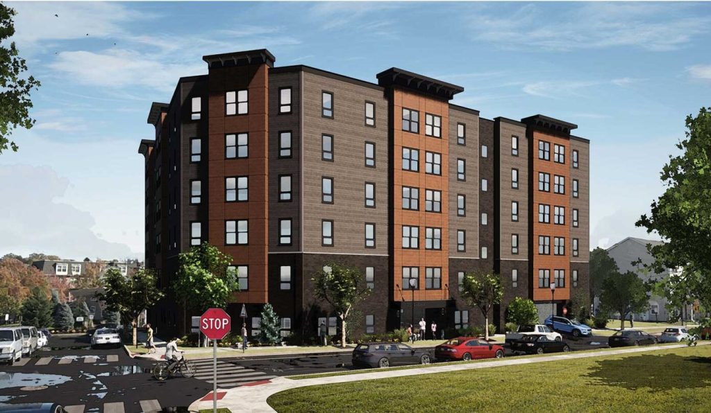 Rendering of Hildebrand Commons. 
