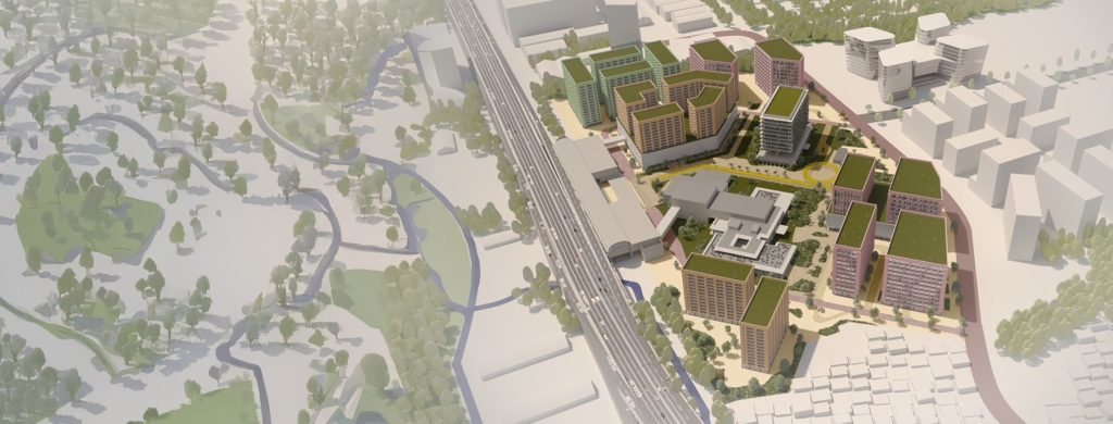 Rendering of Education City.