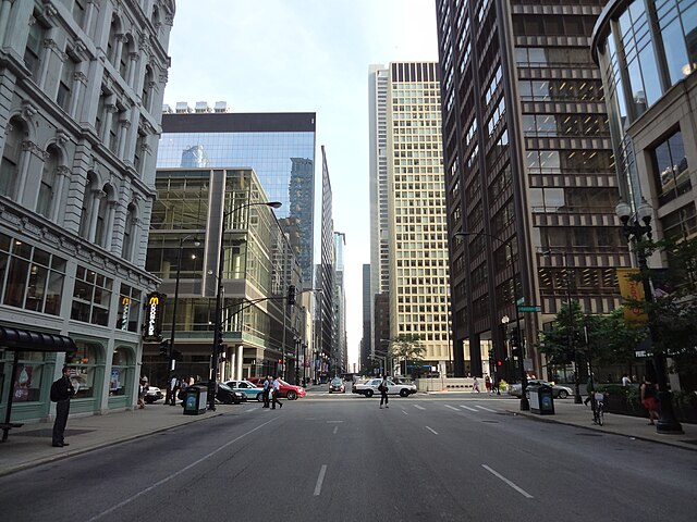 Downtown Chicago.