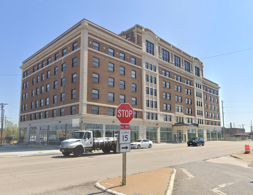 The Broadview building in East St. Louis