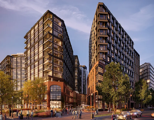 Rendering of the Stacks.