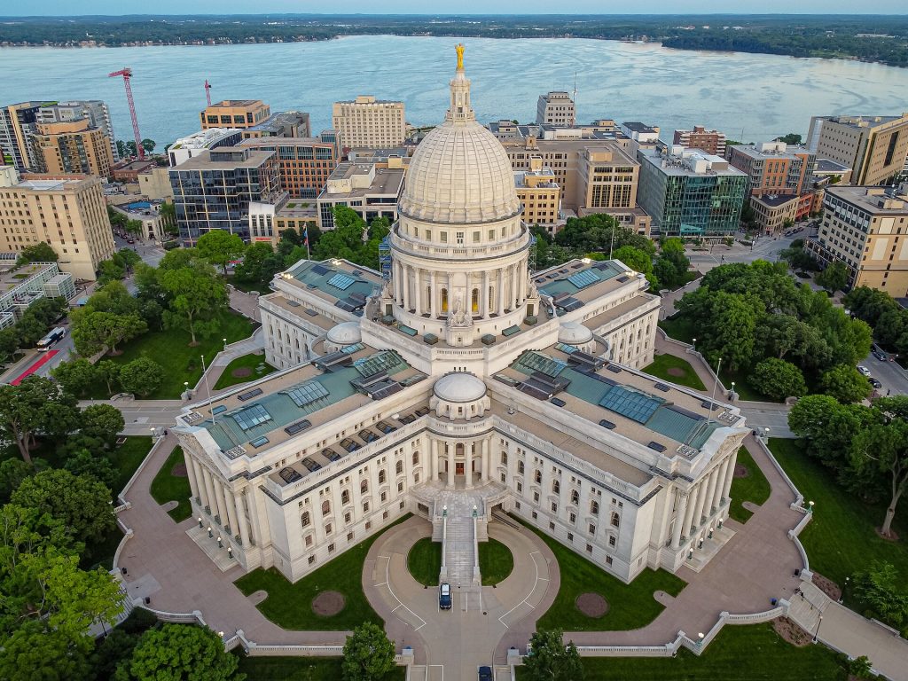 Wisconsin State Capitol Building.
