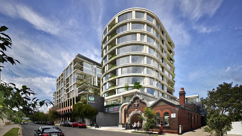 Rendering of the planned 11-story tower.