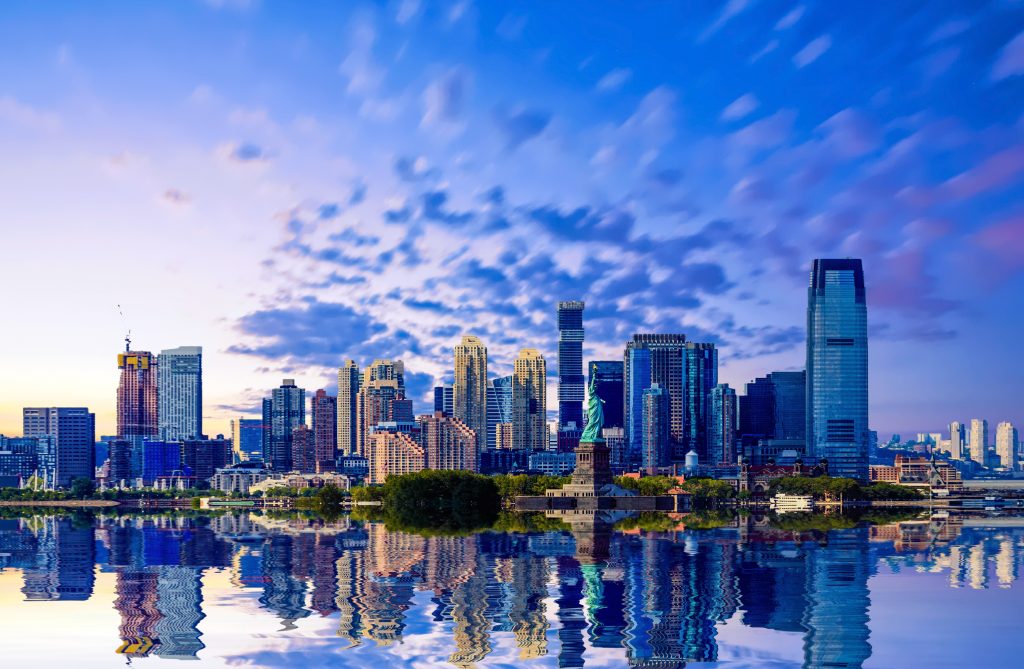 Jersey City Skyline.