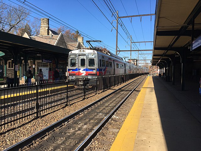 SEPTA West Trenton Line train.