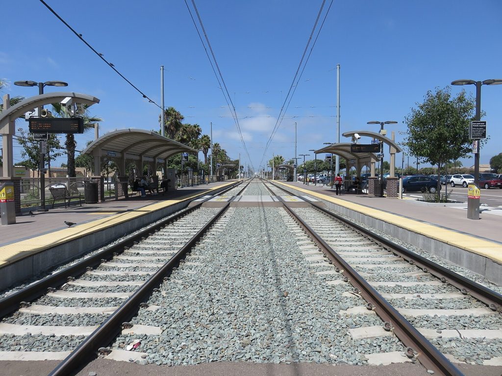 Palm Avenue Station. 