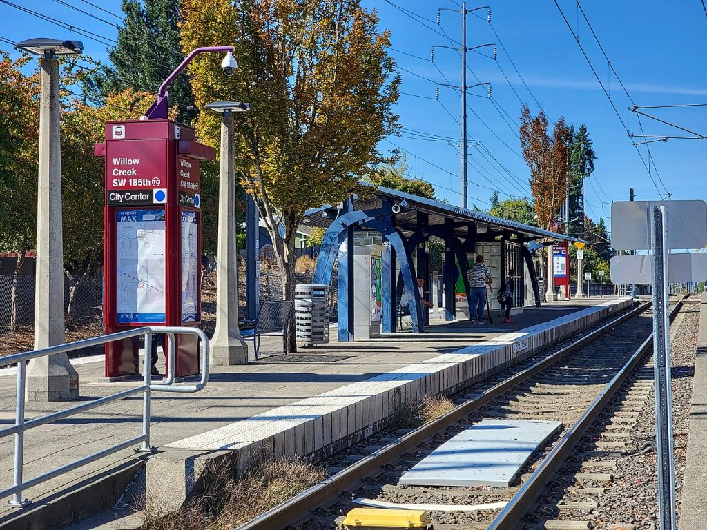 Willow Creek Park and Ride, Hillsboro, OR.