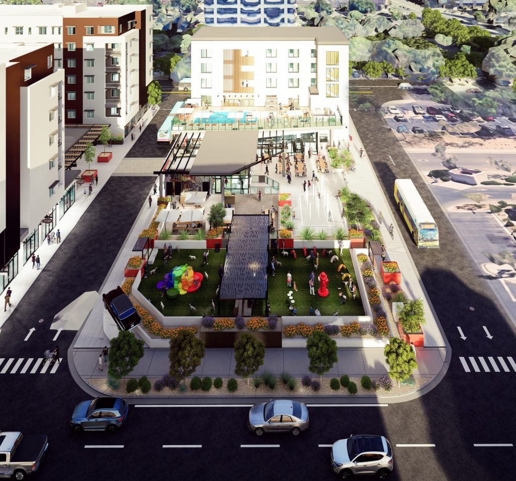 Rendering of Uptown Connect.