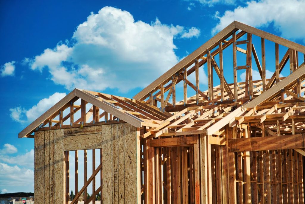Housing under construction