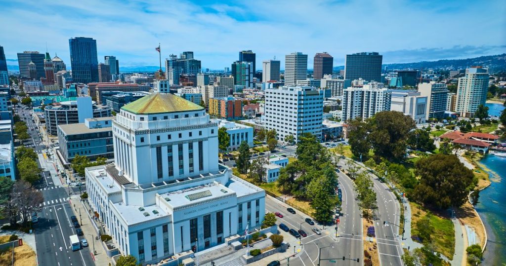 Alameda County courthouse in Oakland, CA. Nicholas Klein | Adobe Stock