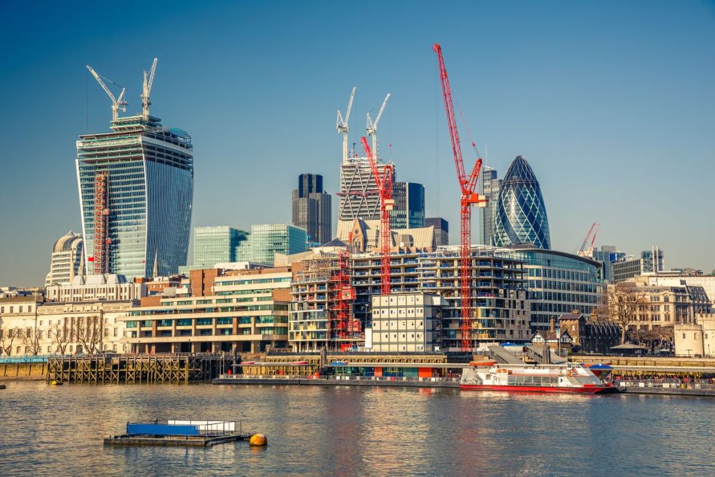 New construction in London
